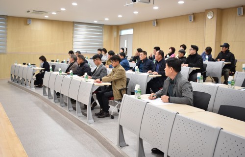 2024년 강원 귀어귀촌 발전 협의회 개최 회의 모습